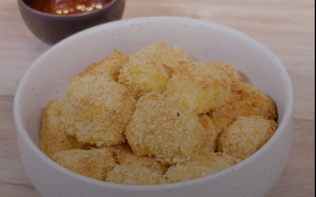 Croquettes d'halloumi au Air Fryer