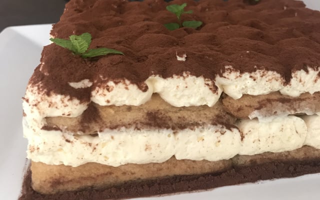 Tiramisu au café classique