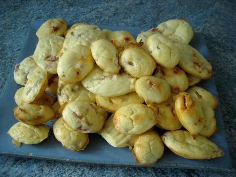 Madeleines au chorizo facile