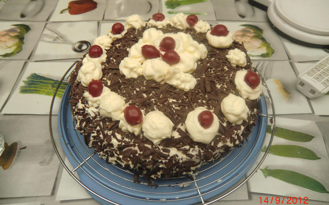 Gâteau roulée à la confiture 'couille du pape'
