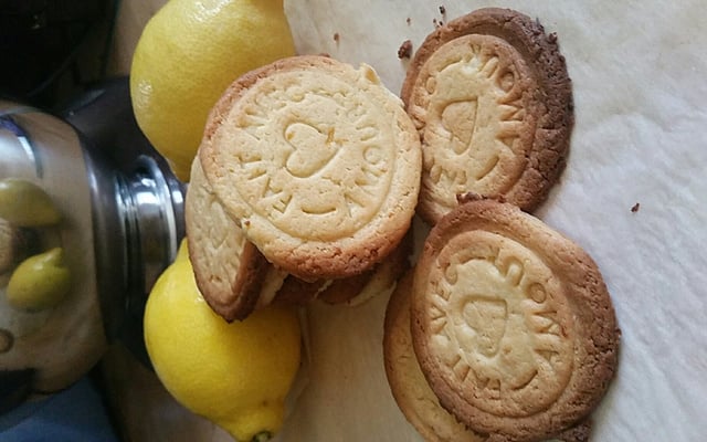 Petits sablés au tampon