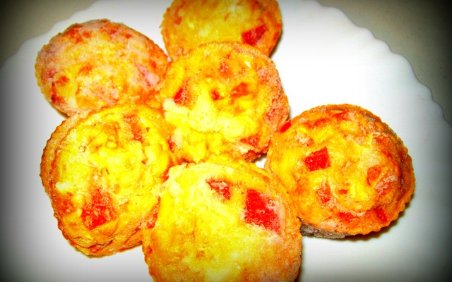 Muffins chèvre-poivron classique