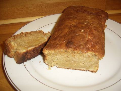 Cake à la pomme relevé de cannelle