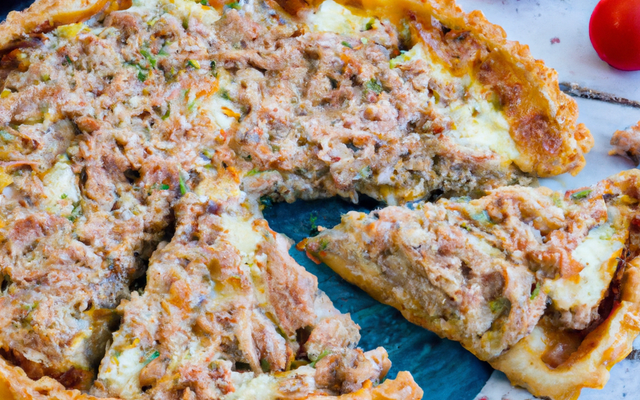 Tarte au thon pour l'apéro