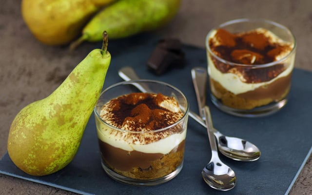 Tiramisu poire chocolat