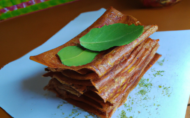 Feuilles de briques à la normande