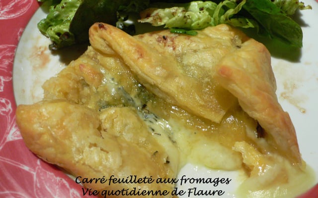 Carré chaud aux fromages