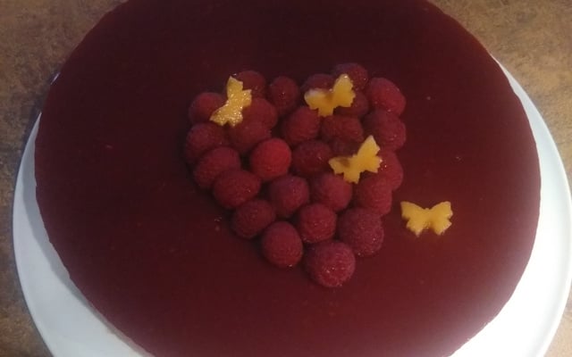 Bavarois framboise