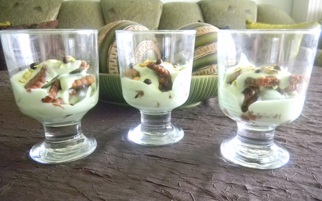 Tiramisu au chocolat et à la pistache