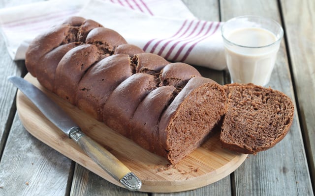 Brioche vegan au chocolat