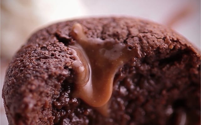 Moelleux cœur coulant Carambar