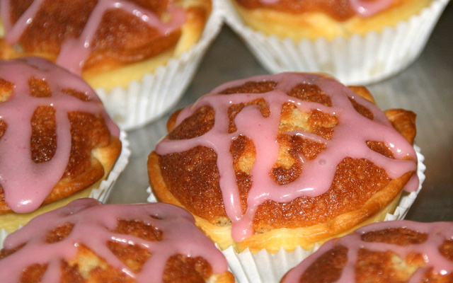 Cupcakes façon Bakewell tart