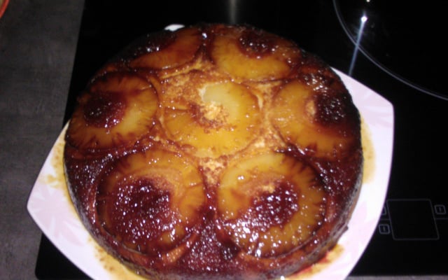 Gâteau renversé à l'ananas