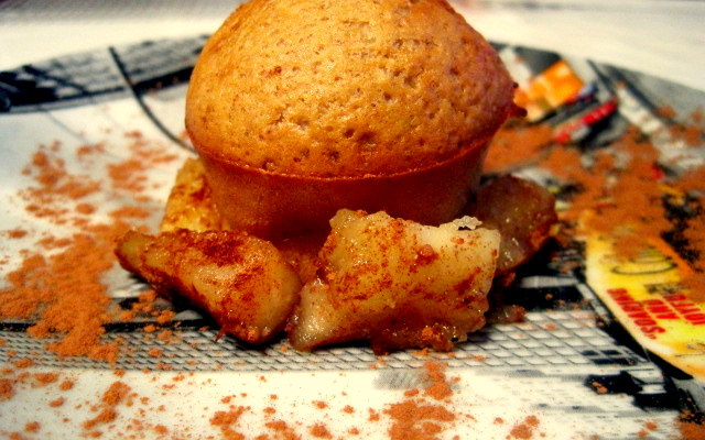 Gâteau aux pommes au cœur fondant