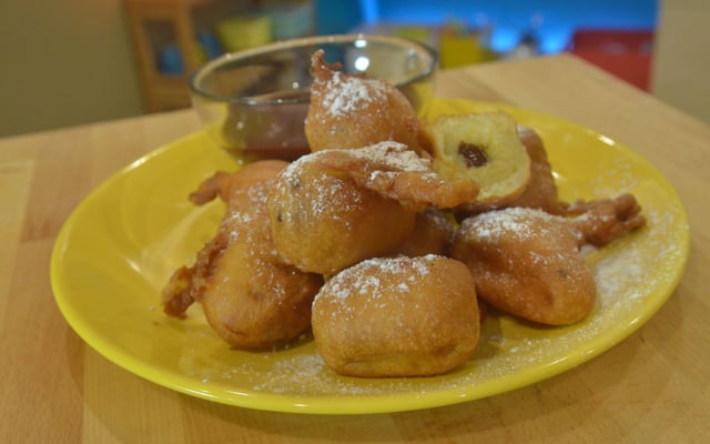 Beignets banane-chocolat