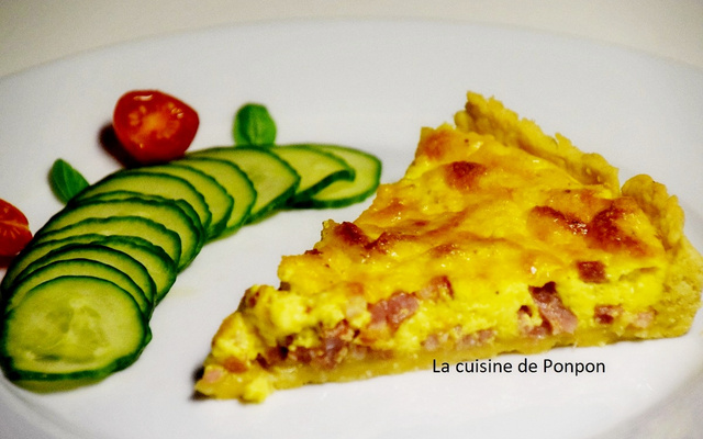 Quiche lorraine selon Laurent Mariotte