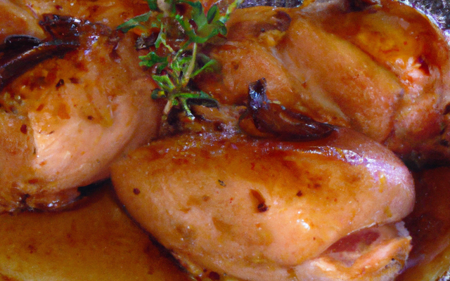 Cuisses de chapon au foie gras
