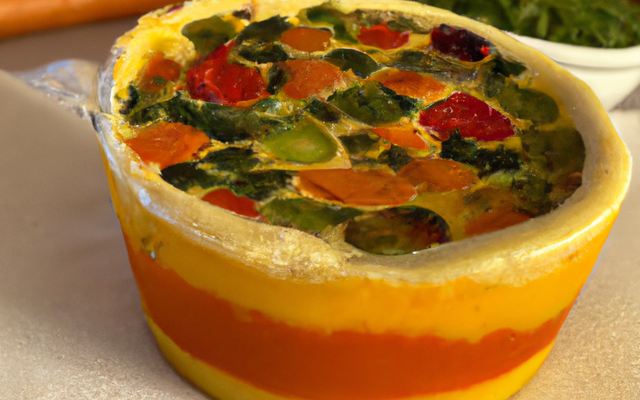 Flan  de légumes!