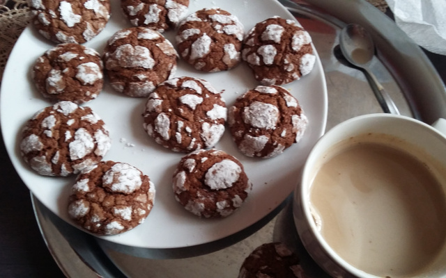 Craquelins au chocolat noir