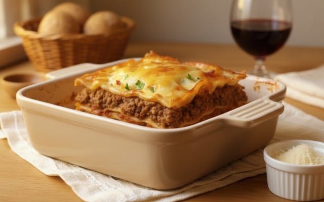 Lasagnes à la bolognaise