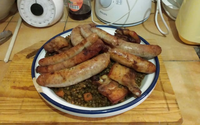 Ragoût de lentilles