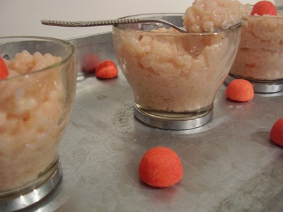 Riz au lait au fraises TAGADA