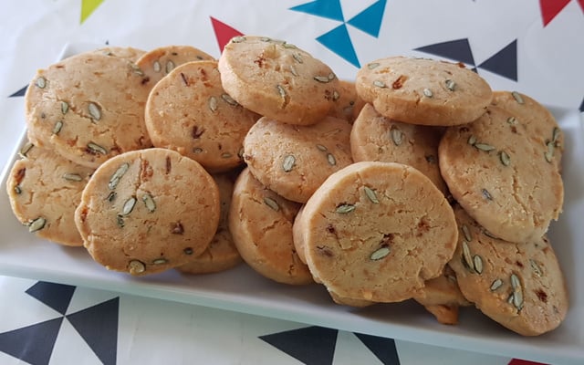 Cookies apéritifs aux graines