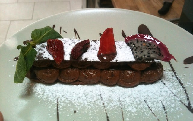 Mille feuilles chocolat épicé