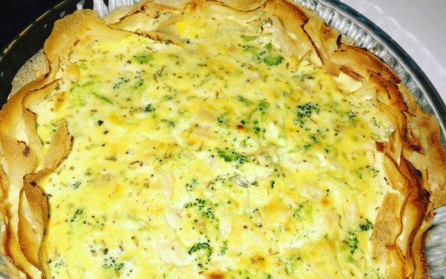 Quiche brie brocolis