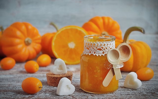 Confiture courge-orange