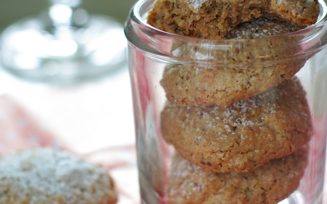 Amarettis noisette fleur d'oranger