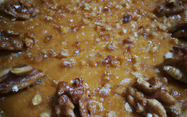 Tarte aux noix maison