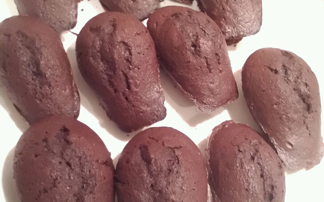 Madeleines au cacao