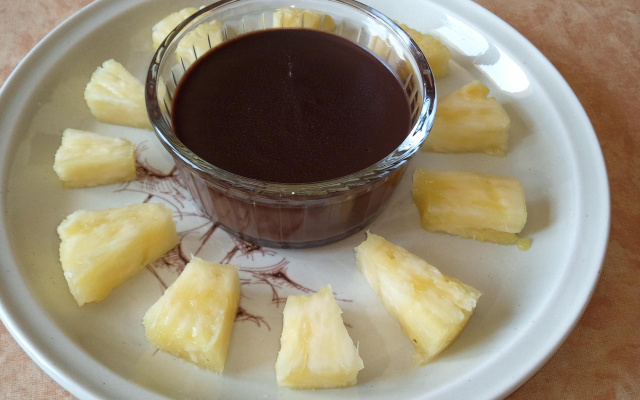 Crème au chocolat noir