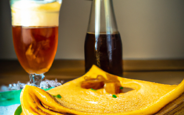 Pâte à crêpes à la bière et Grand Marnier
