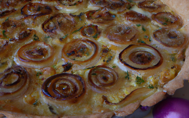 Tarte aux oignons doux des Cévennes