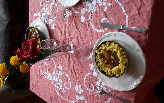 Poulet, curry et coco