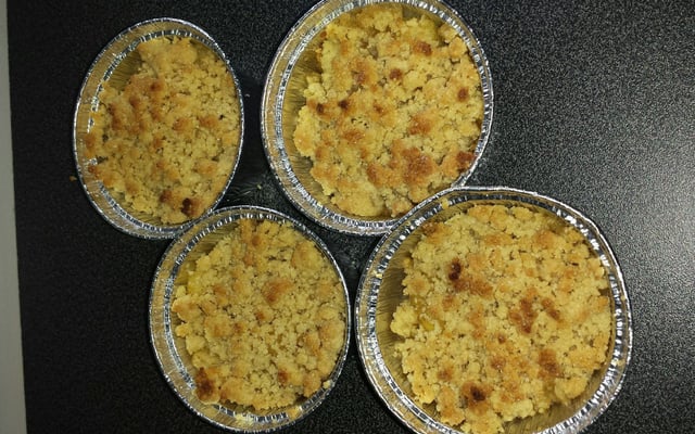 Crumble aux pommes