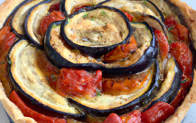 Tarte à la ratatouille