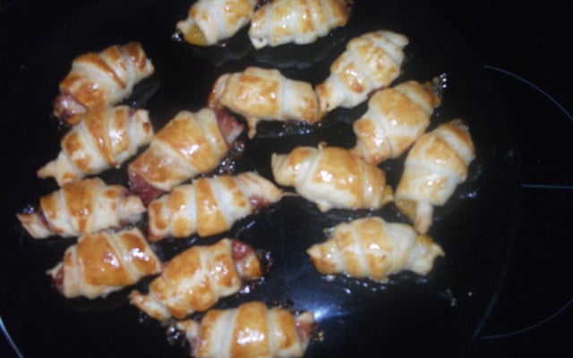 Croissant jambon et fromage