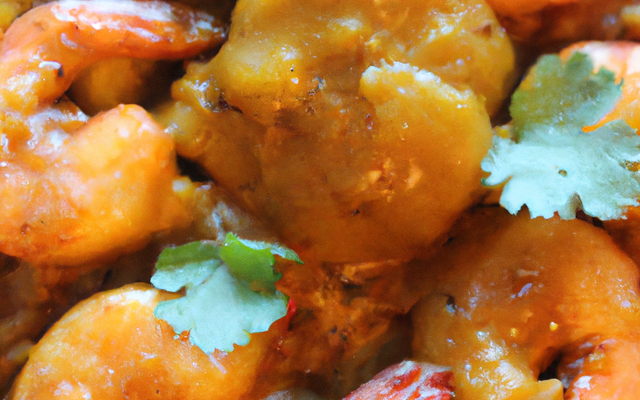 Crevettes au curry traditionnelles
