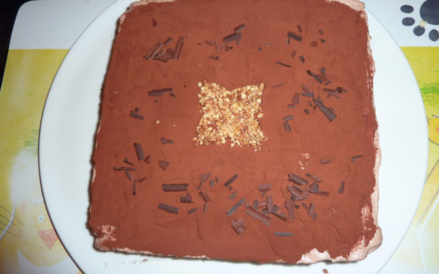 Royal au chocolat caramel