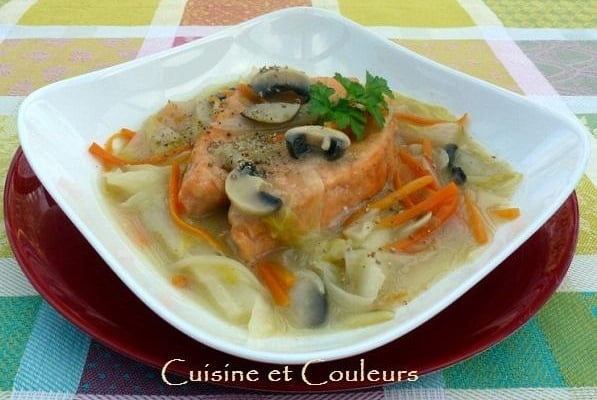 Blanquette d'endives au saumon de Norvège