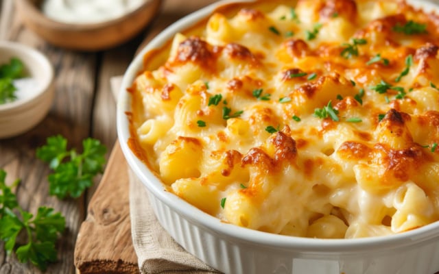 Gratin de macaroni de ma grand-mère