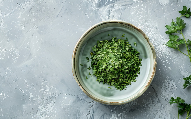 Soupe de cerfeuil maison