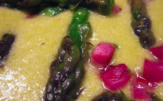 Velouté d'asperges vertes