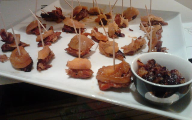 Aiguillettes de canard coings-coings