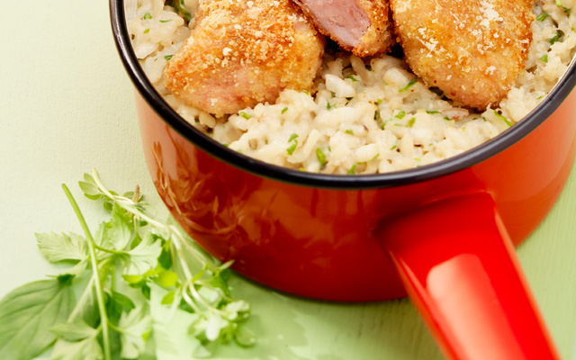 Risotto au ris d'agneau