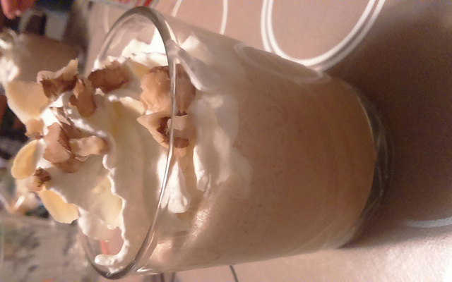 Milkshake marrons-café