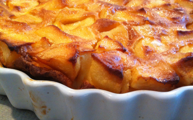 La flognarde aux pommes